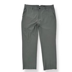 Dunning Mens Gray Performance Golf Pants Size 36 X 32